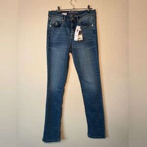 U.S. Polo Assn. Slim Straight Jeans Blue | Mid Rise | Size 6 Long | NWT